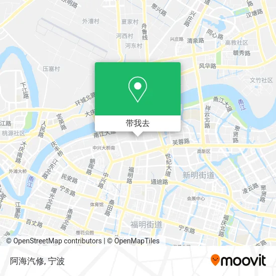 阿海汽修地图