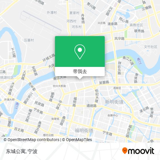 东城公寓地图