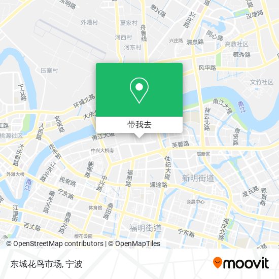 东城花鸟市场地图