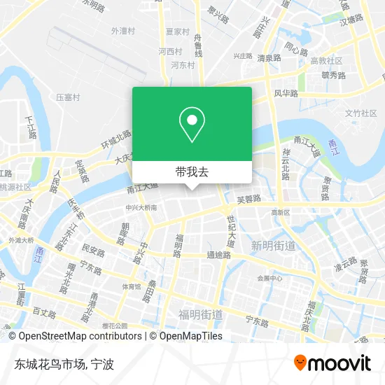 东城花鸟市场地图