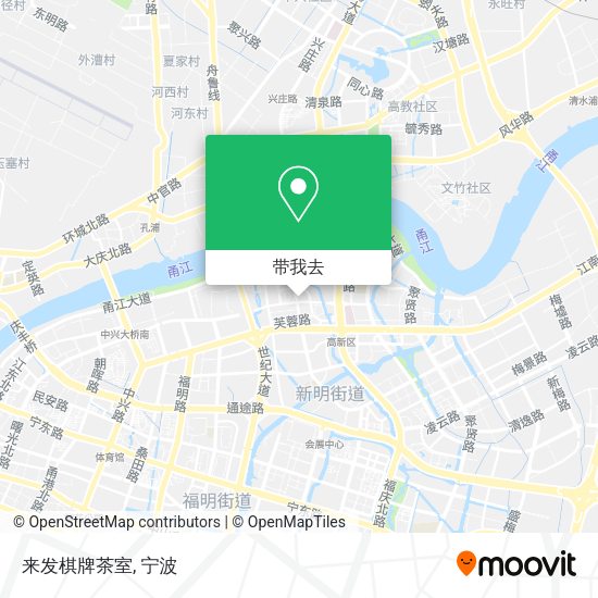 来发棋牌茶室地图