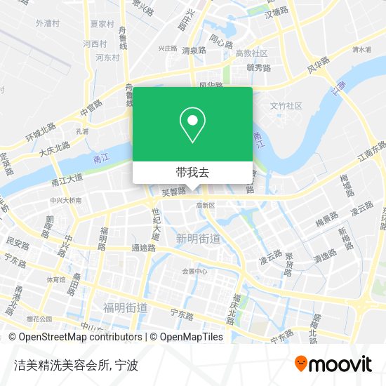 洁美精洗美容会所地图