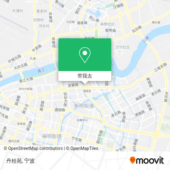 丹桂苑地图