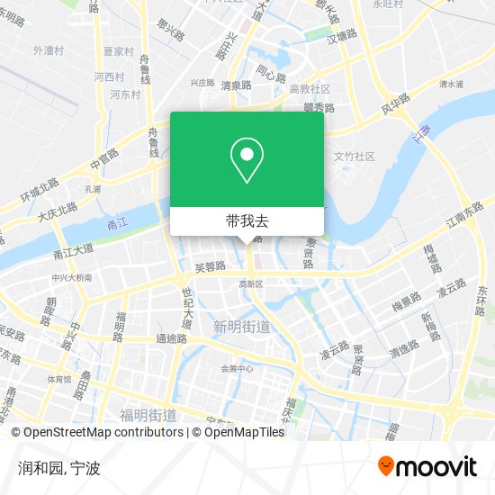 润和园地图