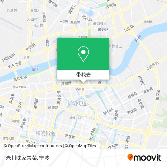 老川味家常菜地图