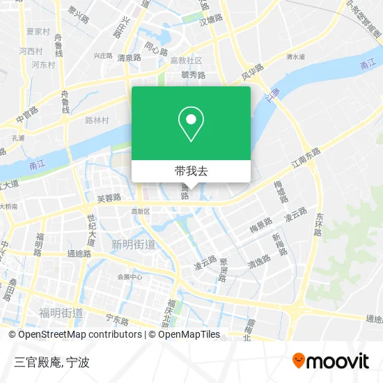 三官殿庵地图