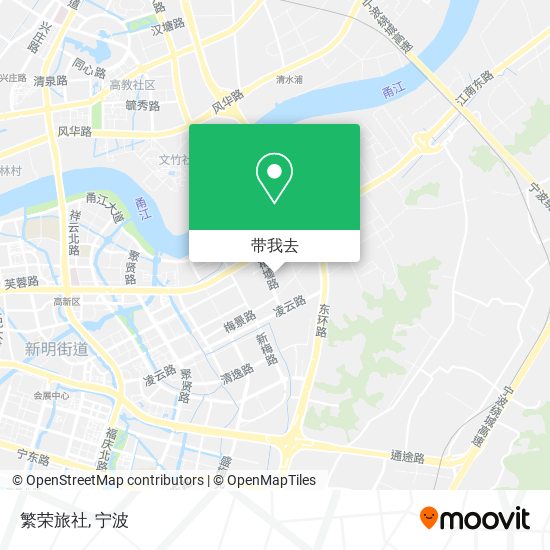 繁荣旅社地图