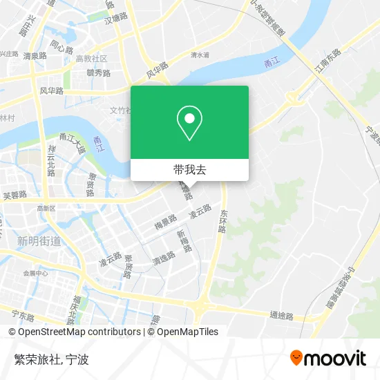 繁荣旅社地图