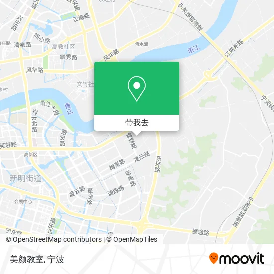 美颜教室地图