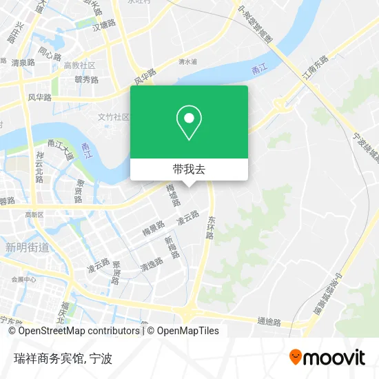 瑞祥商务宾馆地图