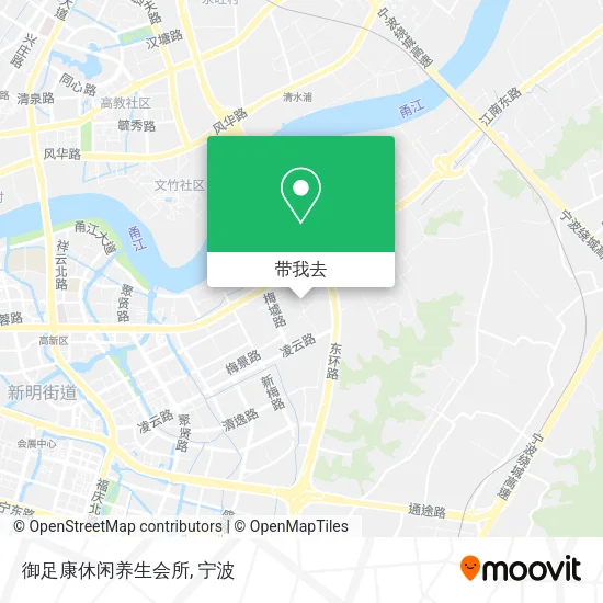 御足康休闲养生会所地图