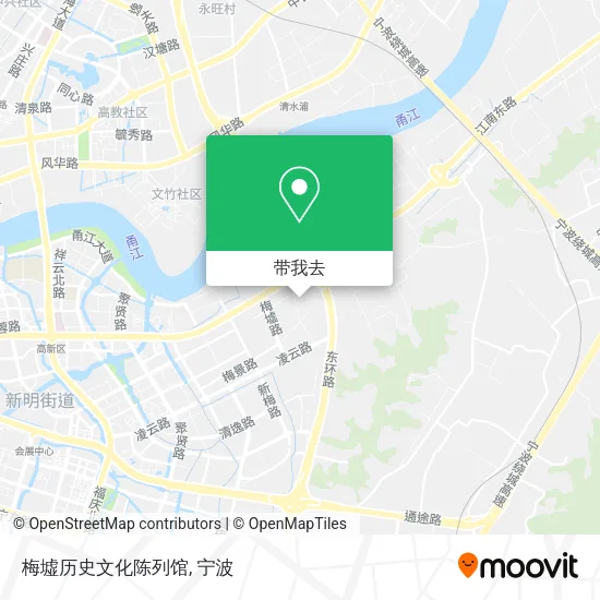 梅墟历史文化陈列馆地图