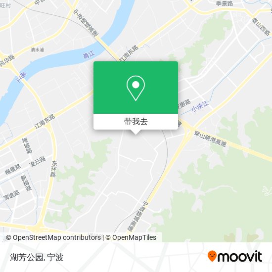 湖芳公园地图