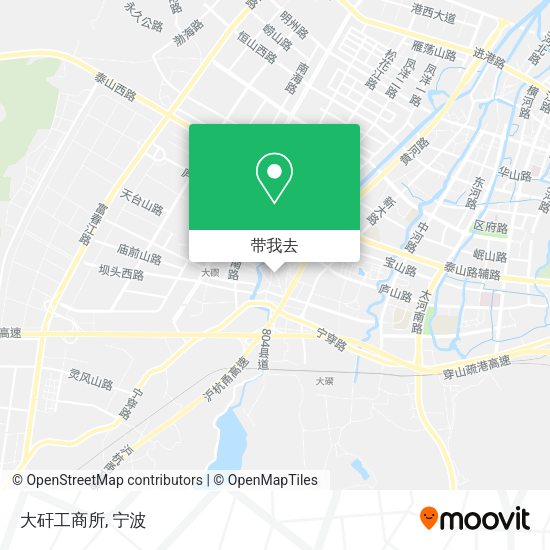 大矸工商所地图