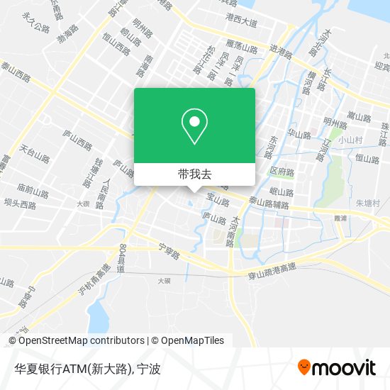 华夏银行ATM(新大路)地图