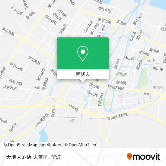 天港大酒店-大堂吧地图