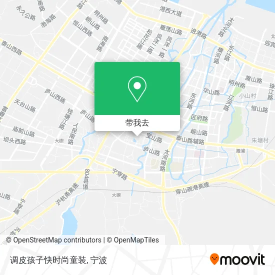 调皮孩子快时尚童装地图