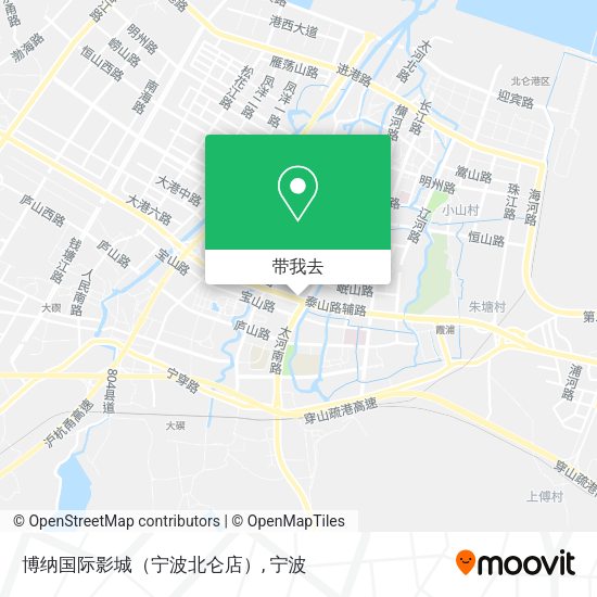 博纳国际影城（宁波北仑店）地图