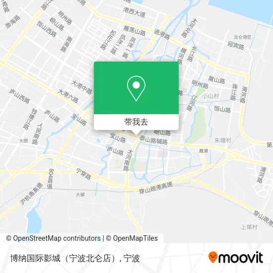博纳国际影城（宁波北仑店）地图