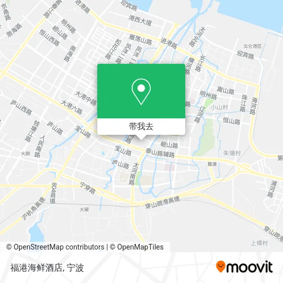 福港海鲜酒店地图