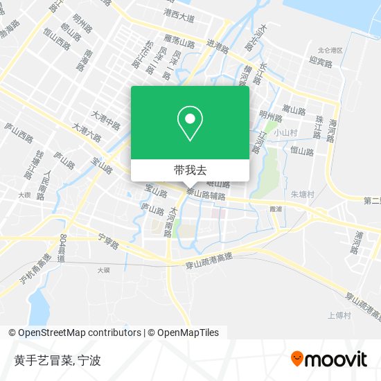 黄手艺冒菜地图