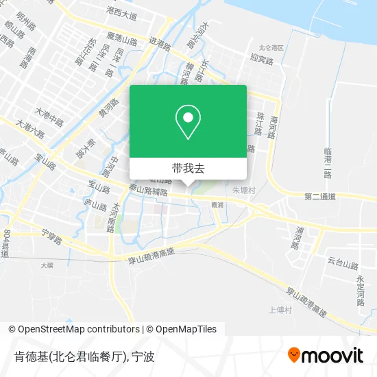 肯德基(北仑君临餐厅)地图