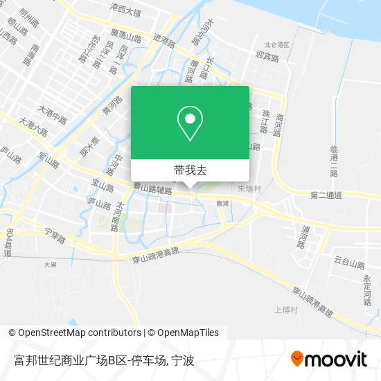 富邦世纪商业广场B区-停车场地图