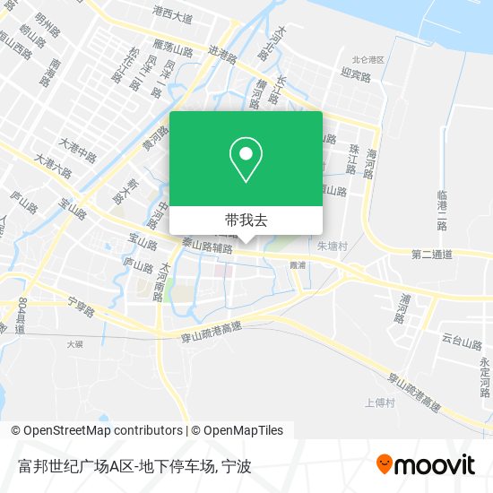 富邦世纪广场A区-地下停车场地图