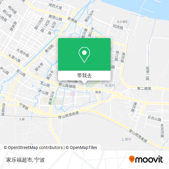 家乐福超市地图