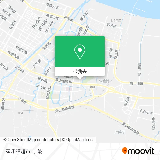家乐福超市地图