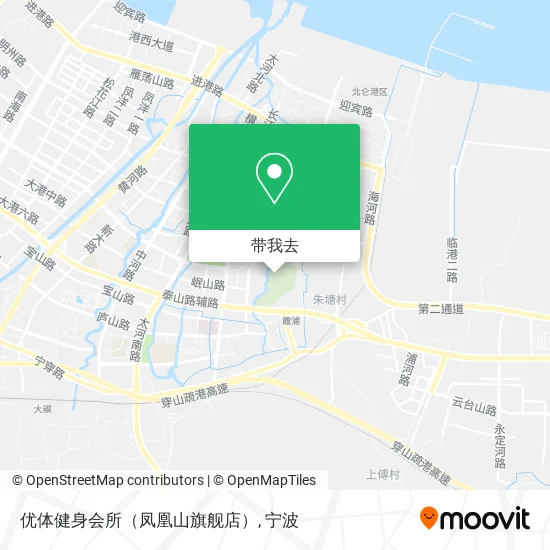 优体健身会所（凤凰山旗舰店）地图