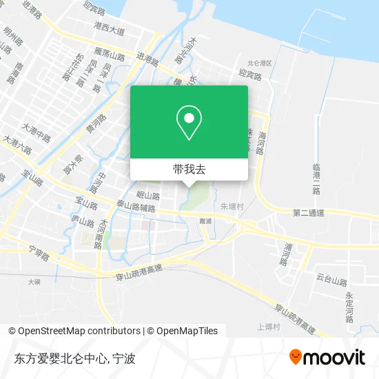 东方爱婴北仑中心地图