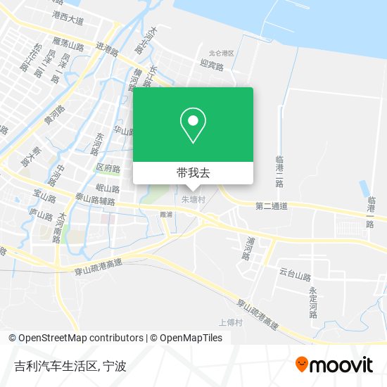 吉利汽车生活区地图