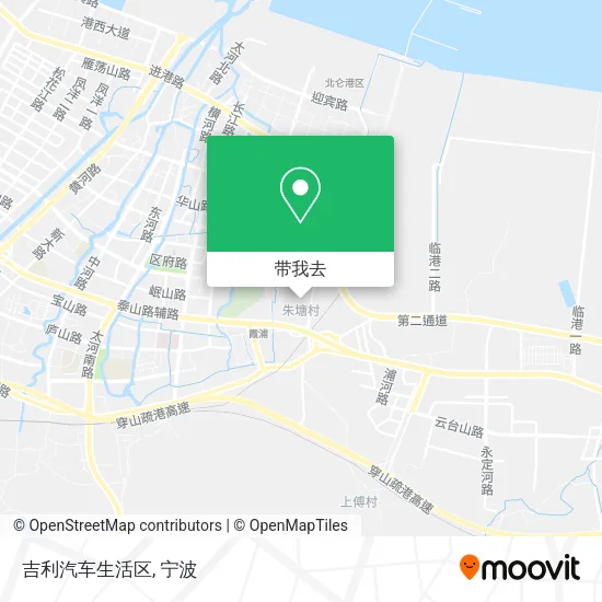吉利汽车生活区地图