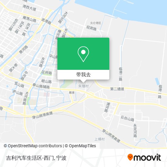 吉利汽车生活区-西门地图