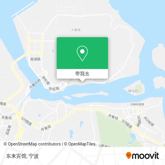 东来宾馆地图