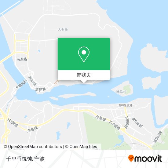 千里香馄饨地图