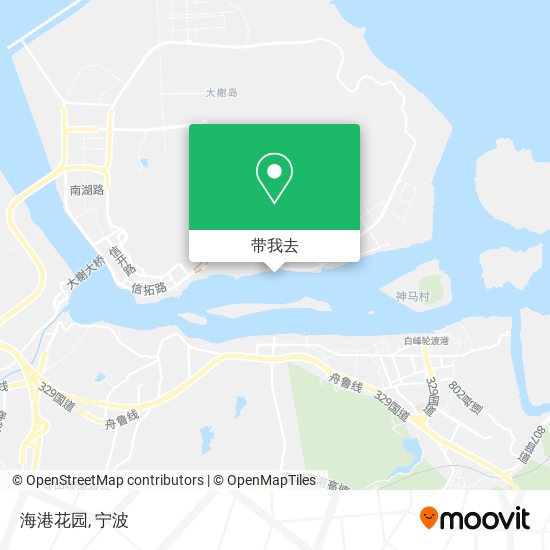 海港花园地图
