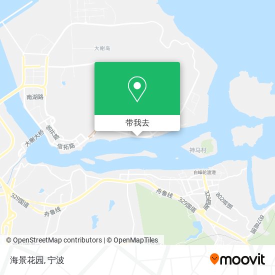 海景花园地图