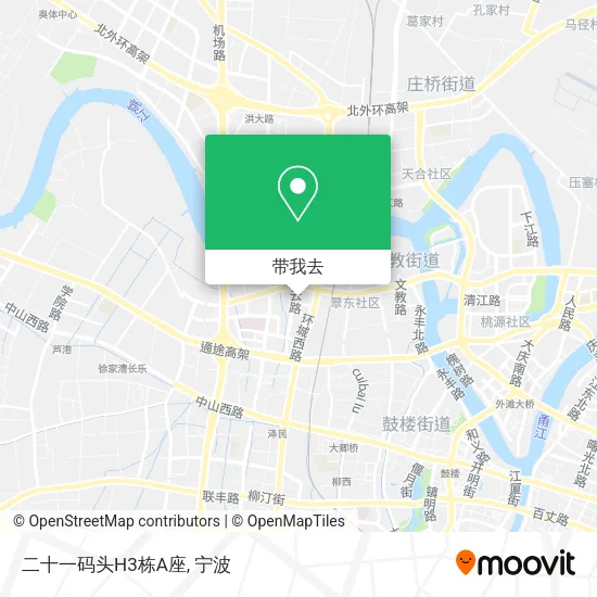 二十一码头H3栋A座地图
