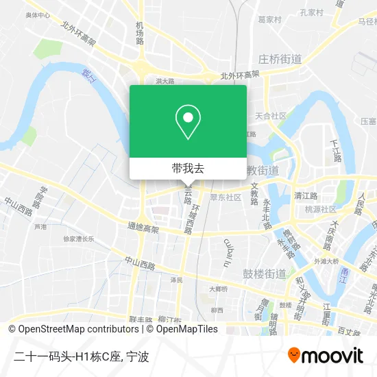 二十一码头-H1栋C座地图