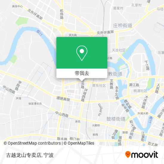 古越龙山专卖店地图