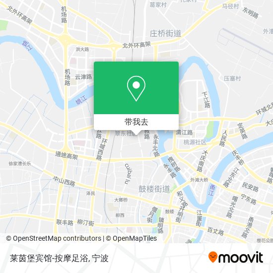莱茵堡宾馆-按摩足浴地图