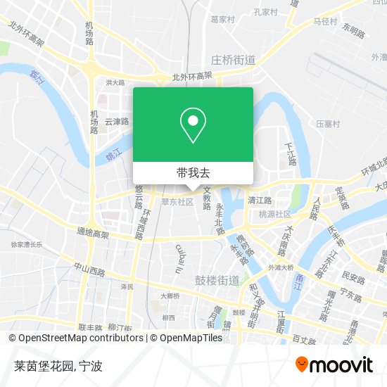 莱茵堡花园地图