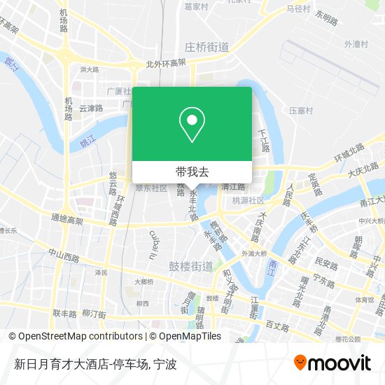 新日月育才大酒店-停车场地图