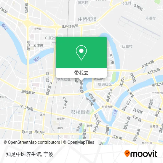 知足中医养生馆地图