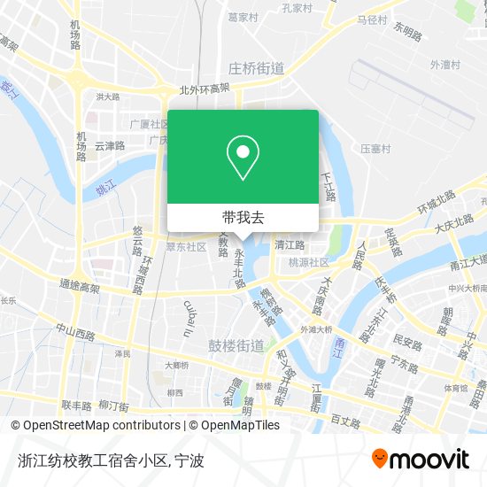 浙江纺校教工宿舍小区地图