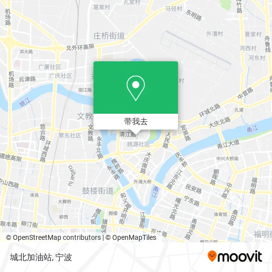城北加油站地图