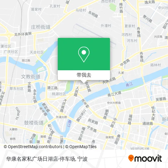 华康名家私广场日湖店-停车场地图