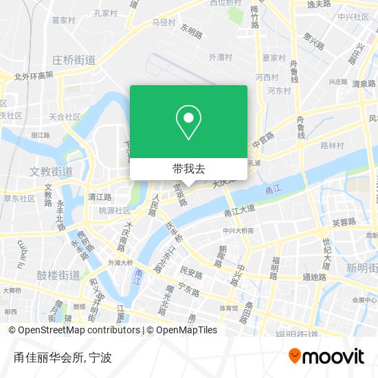 甬佳丽华会所地图